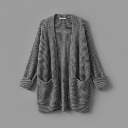 Elegant Black Cardigan | Women's Long Cardigan Sweater