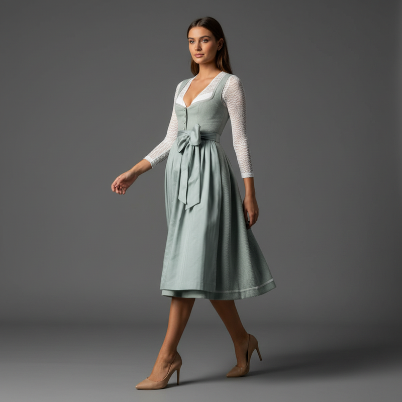 Elegant Dirndl Costume Dress | Women's Dress