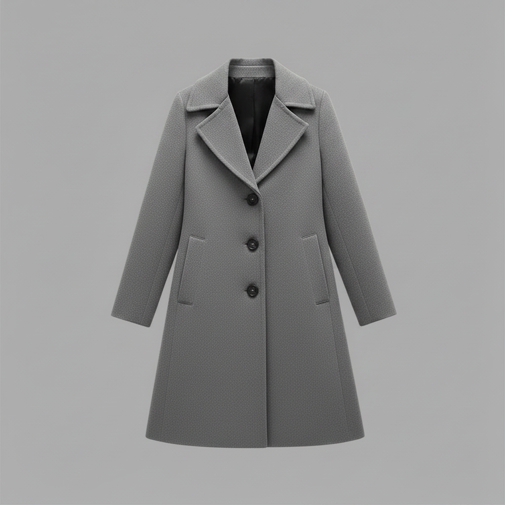 Elegant Women's Wool Coat | Stylish Trench Outerwear