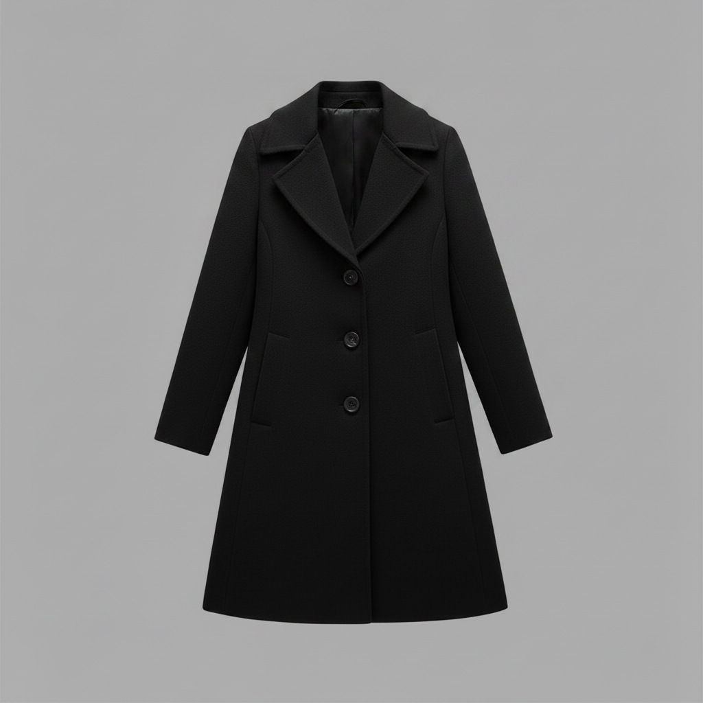 Elegant Women's Wool Coat | Stylish Trench Outerwear