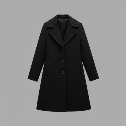 Elegant Women's Wool Coat | Stylish Trench Outerwear