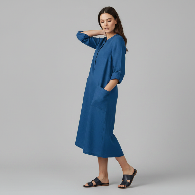 Tina | Women's Plus Size Summer Dress in Soft Fabric