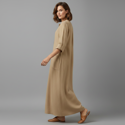 Tina | Women's Plus Size Summer Dress in Soft Fabric