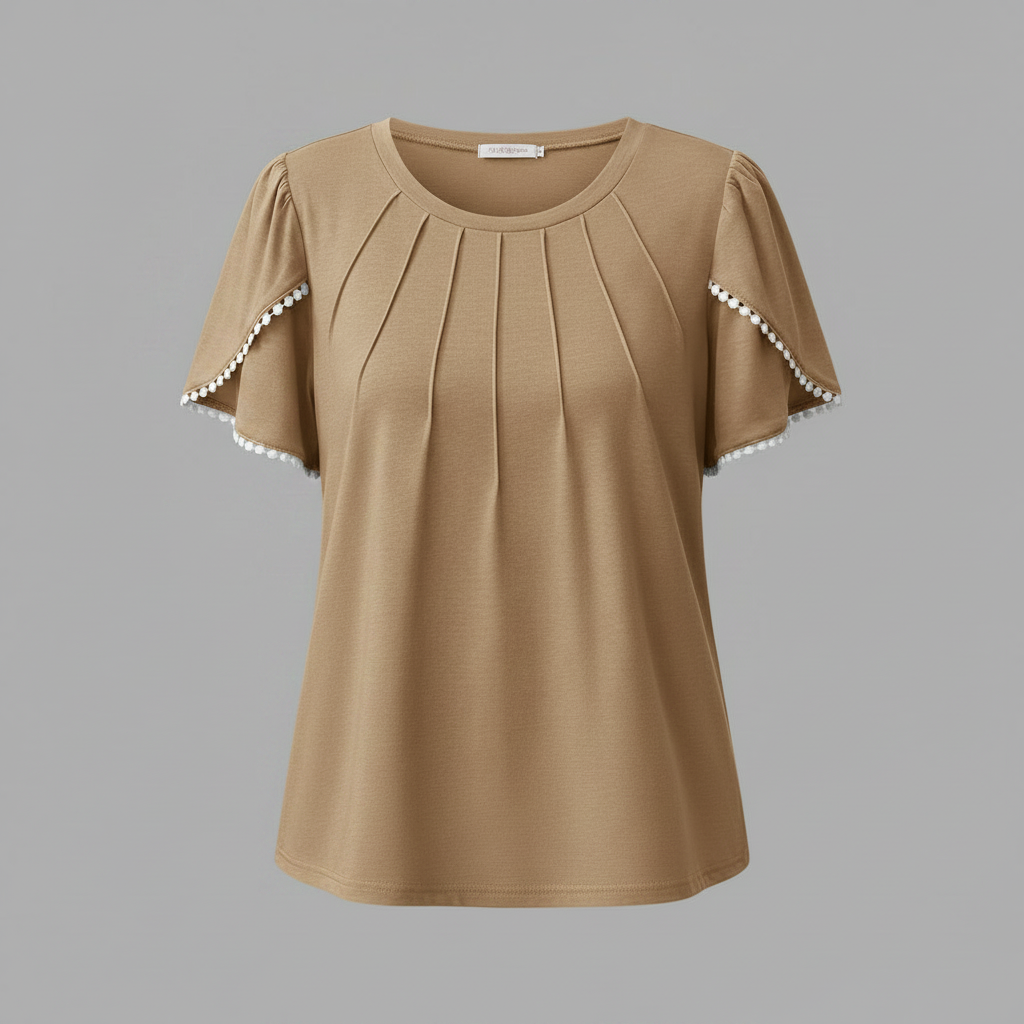 White Women's Blouse | Casual Summer Top