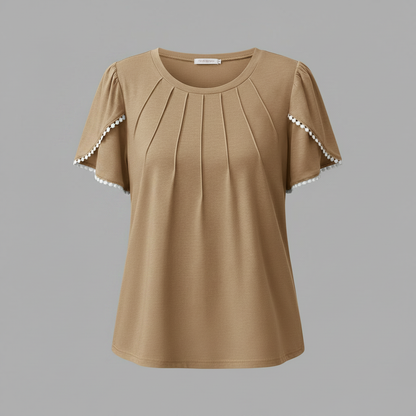 White Women's Blouse | Casual Summer Top