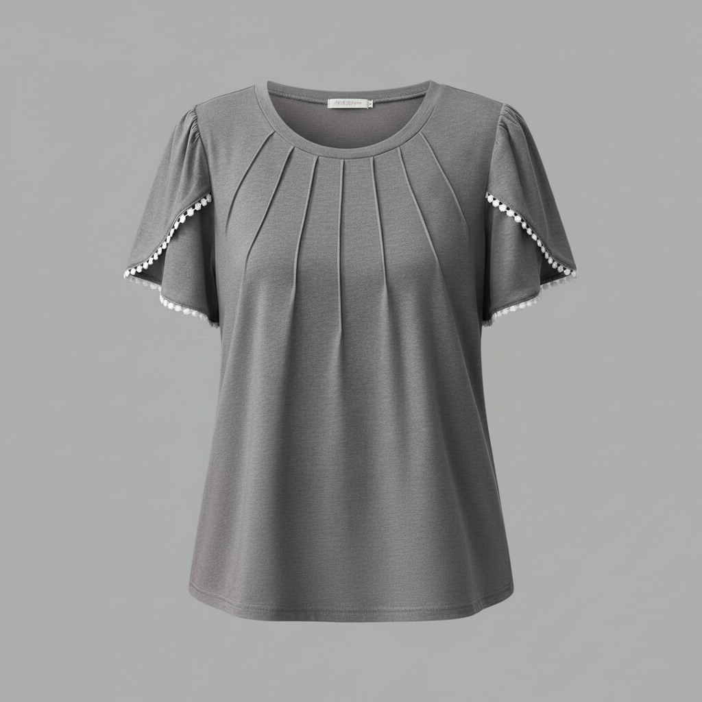 White Women's Blouse | Casual Summer Top