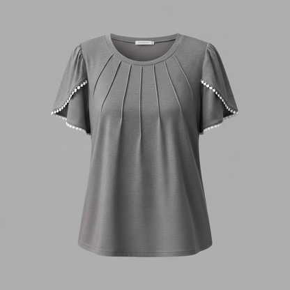 White Women's Blouse | Casual Summer Top