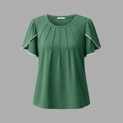 White Women's Blouse | Casual Summer Top