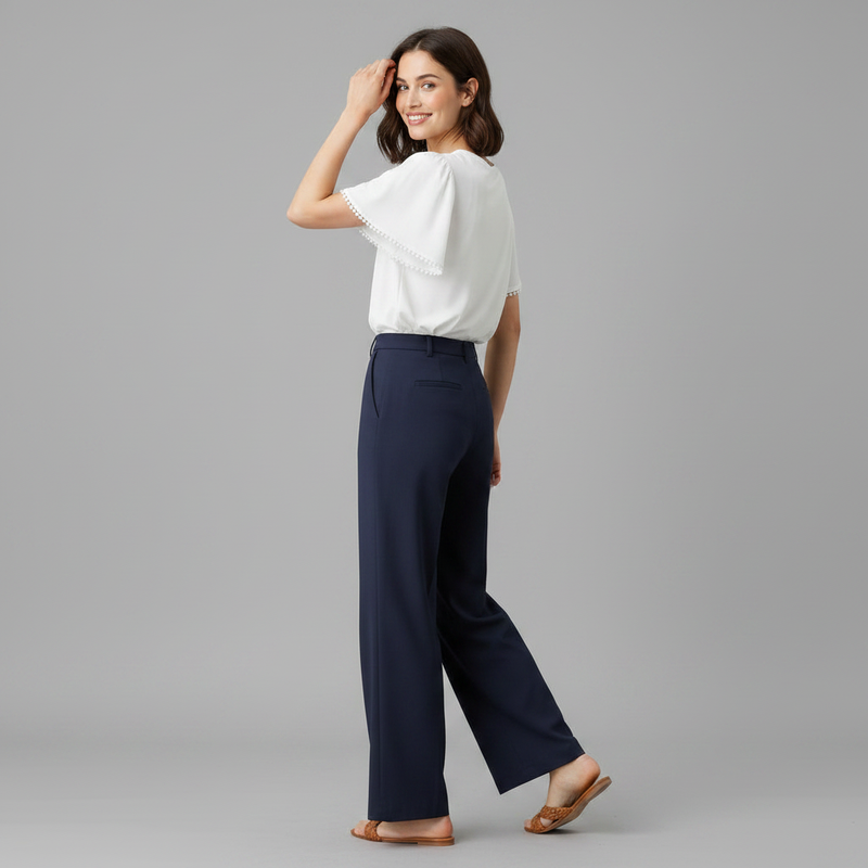 White Women's Blouse | Casual Summer Top